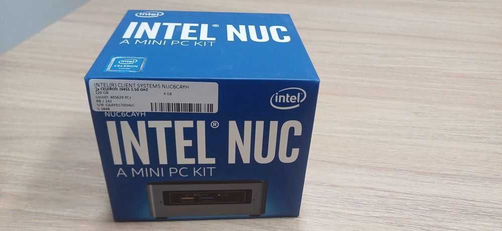 Mini-PC Intel NUC6CAYH – Celeron J3455