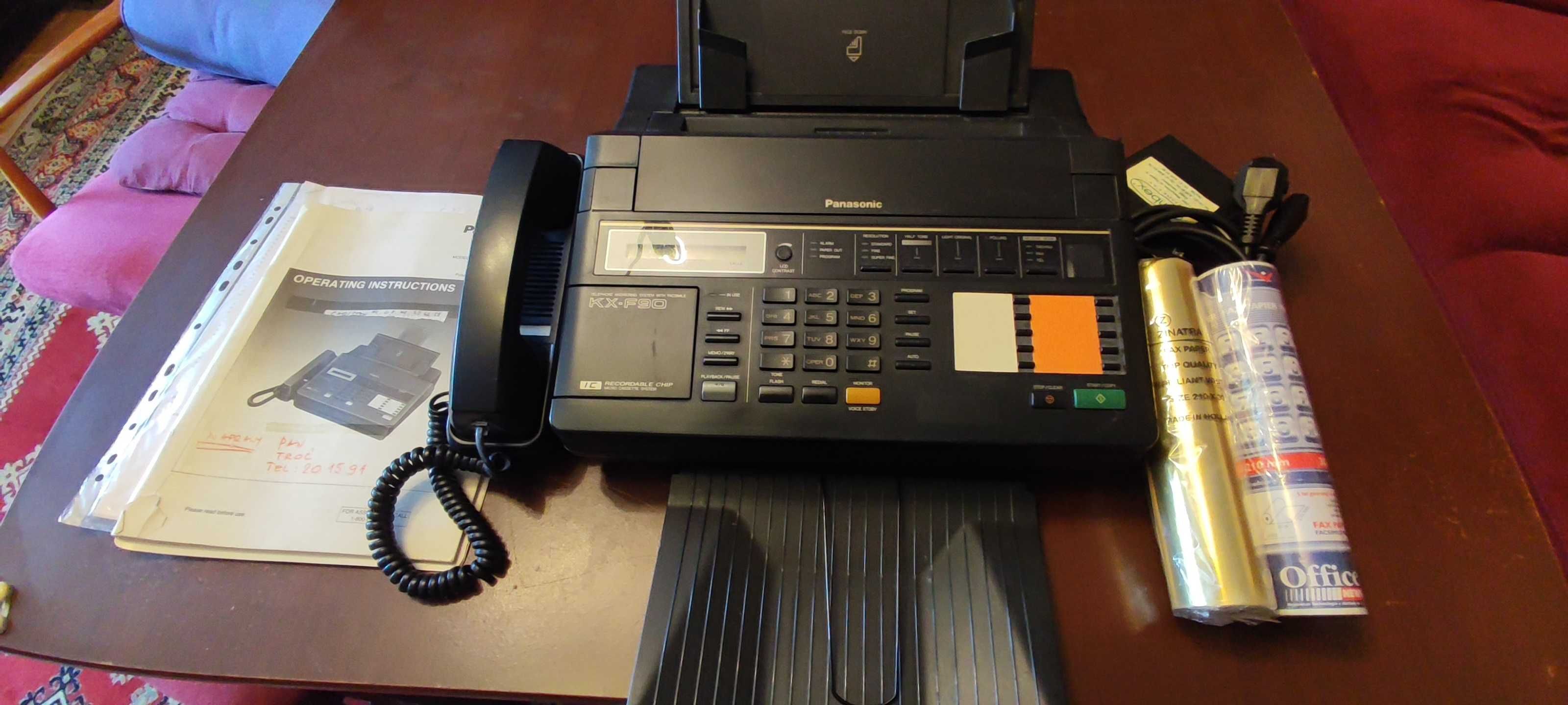 Telefax Panasonic KX-F90 sprawny