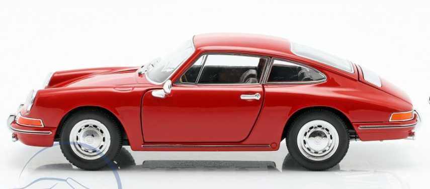 Модель Porsche 911 1964г красный  1:24 оригинал