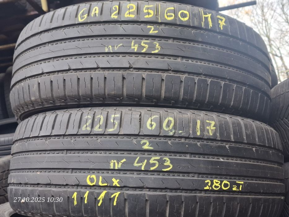 Sprzedam 2 opony Nokian line suv