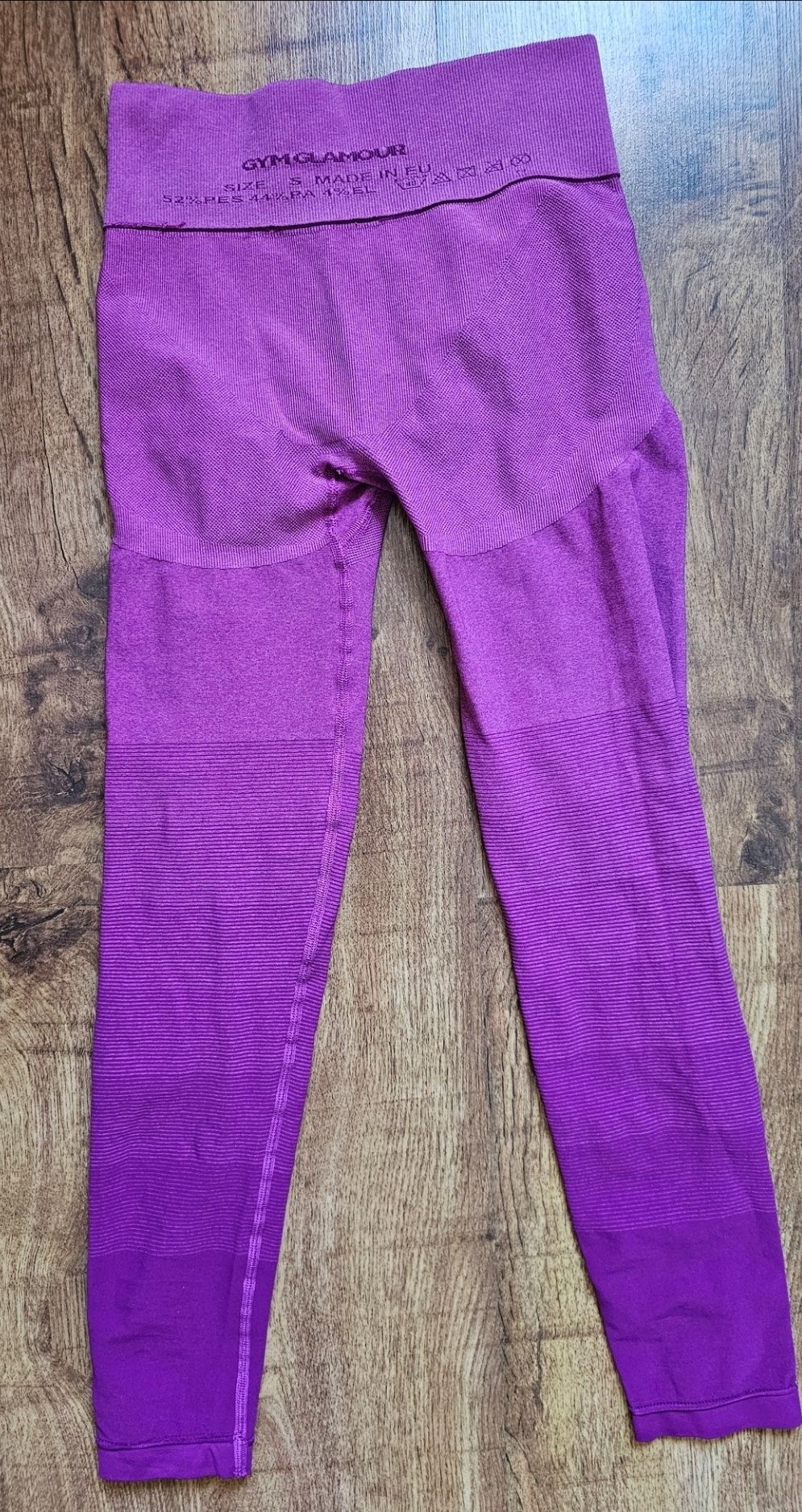 Legginsy Gym Glamour ombre różowe