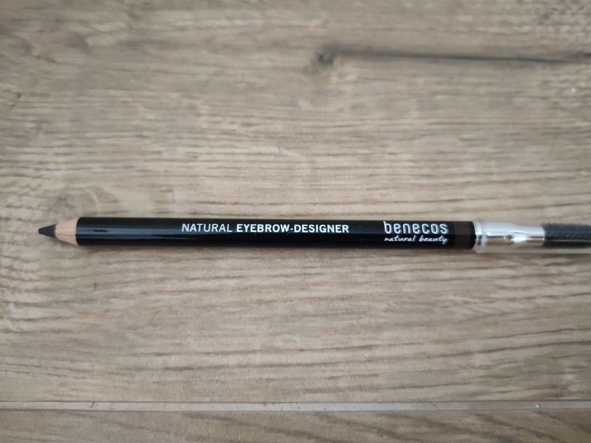 BENECOS Naturalna kredka do brwi CHŁODNY BRĄZ i kredki do oczu