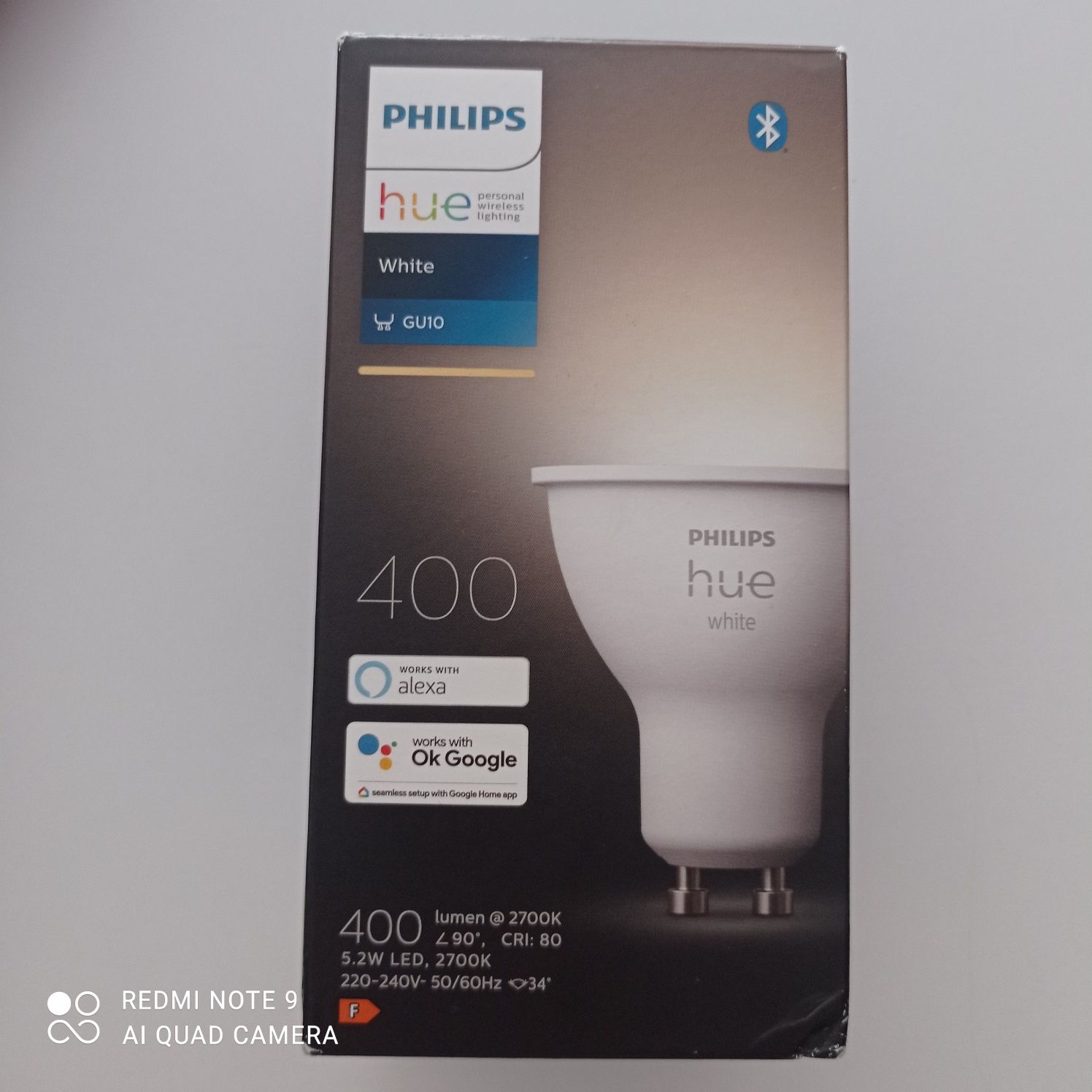 Żarówka Philips hue 400 GU10 white