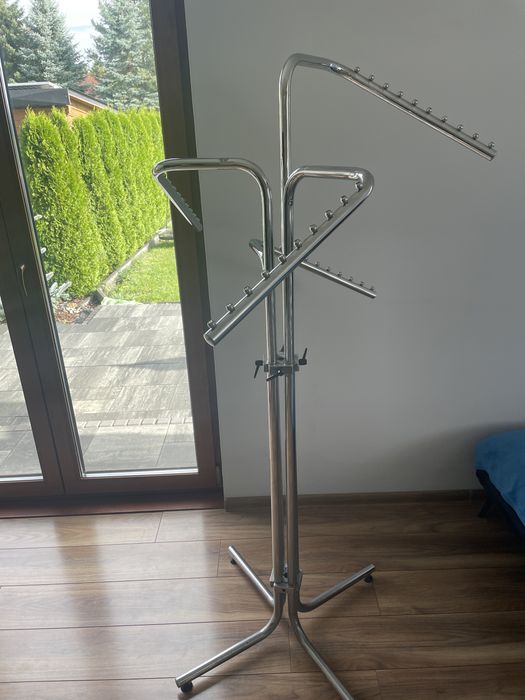 Wieszak , stojak na ubrania metalowy