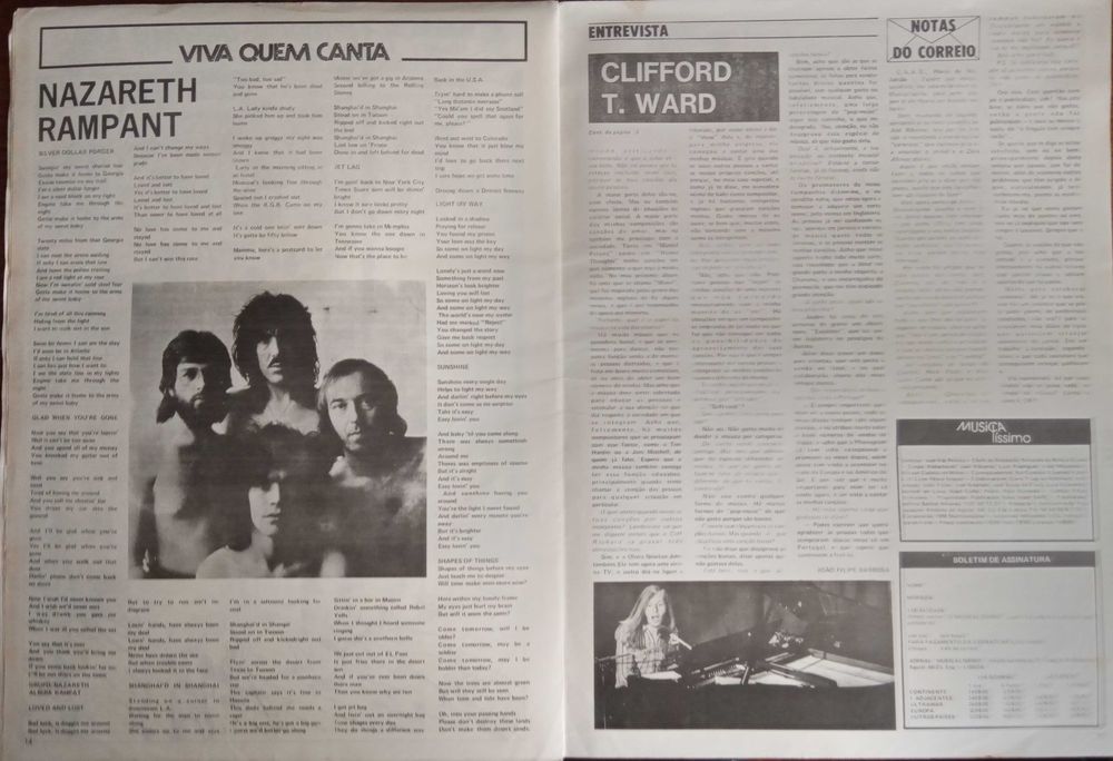 José Afonso	- - -		Musicalíssimo - nr. 93	- - - - -	Jornal