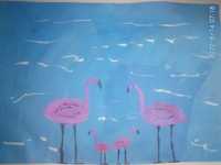 Рисунок Фламинго