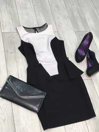 Сукня нова фірми atmosphere класична/платье чёрно-белое/класичне