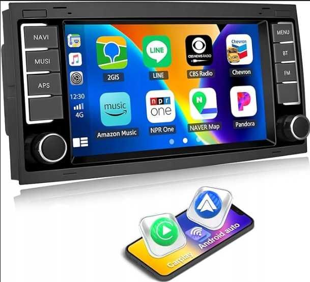 Radio Samochodowe Android 13 | VW Touareg / Transporter T5 | 7” IPS