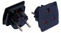 Adapter Podróżny Przejściówka Wtyczka angielska UK na PL EU