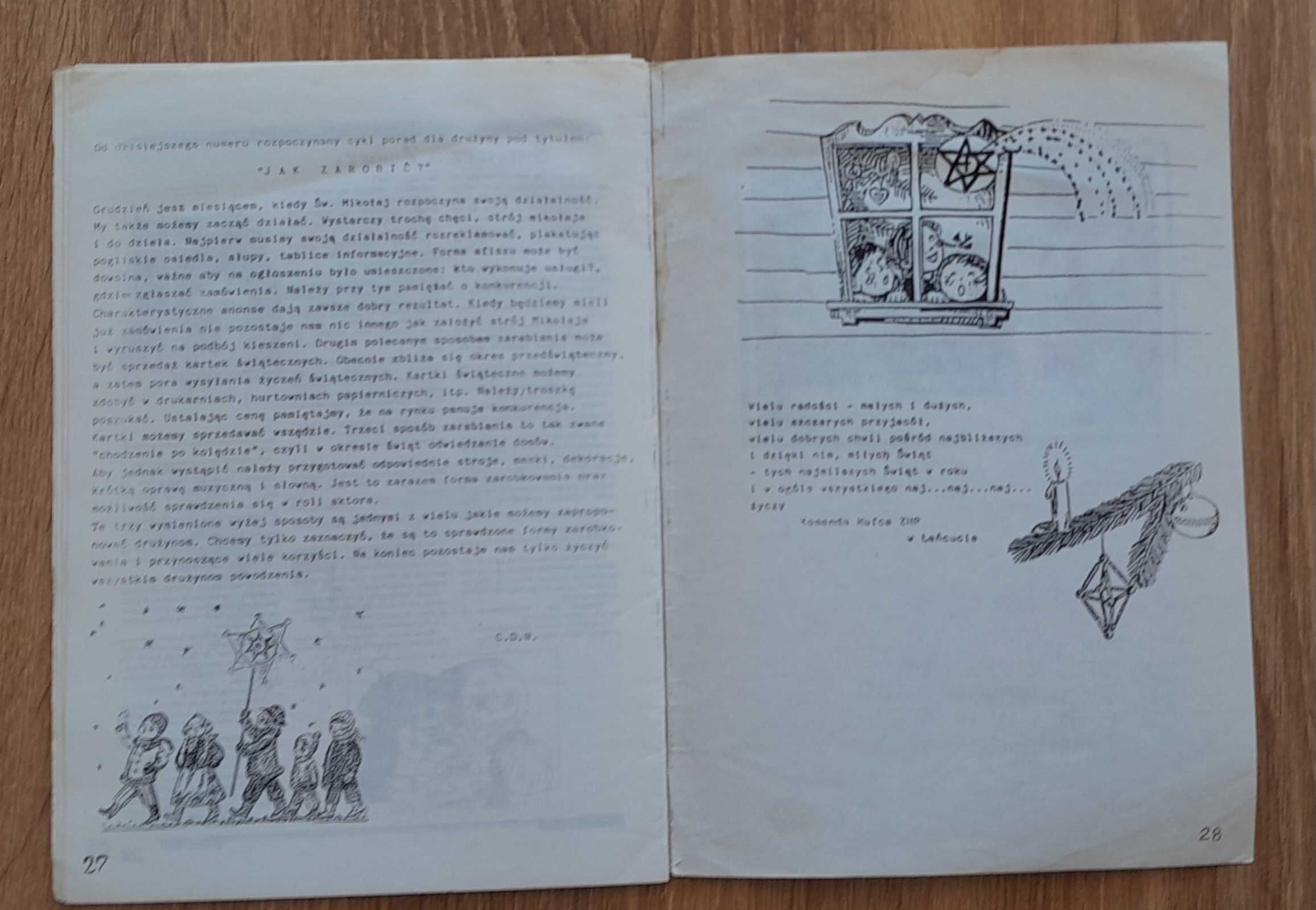 Biuletyn Informacyjny KH ZHP Łańcut z 1993 r.