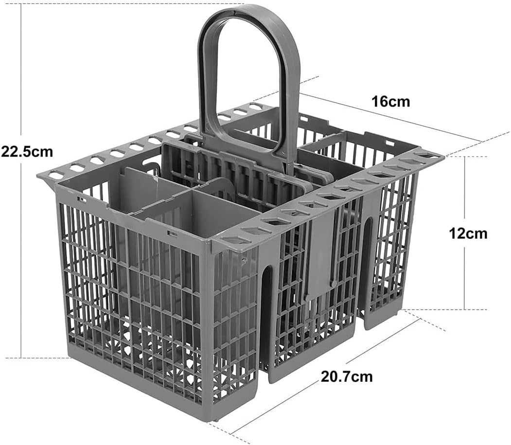 Kosz do zmywarki kompatybilny z Hotpoint, Indesit, Whirlpool Grey