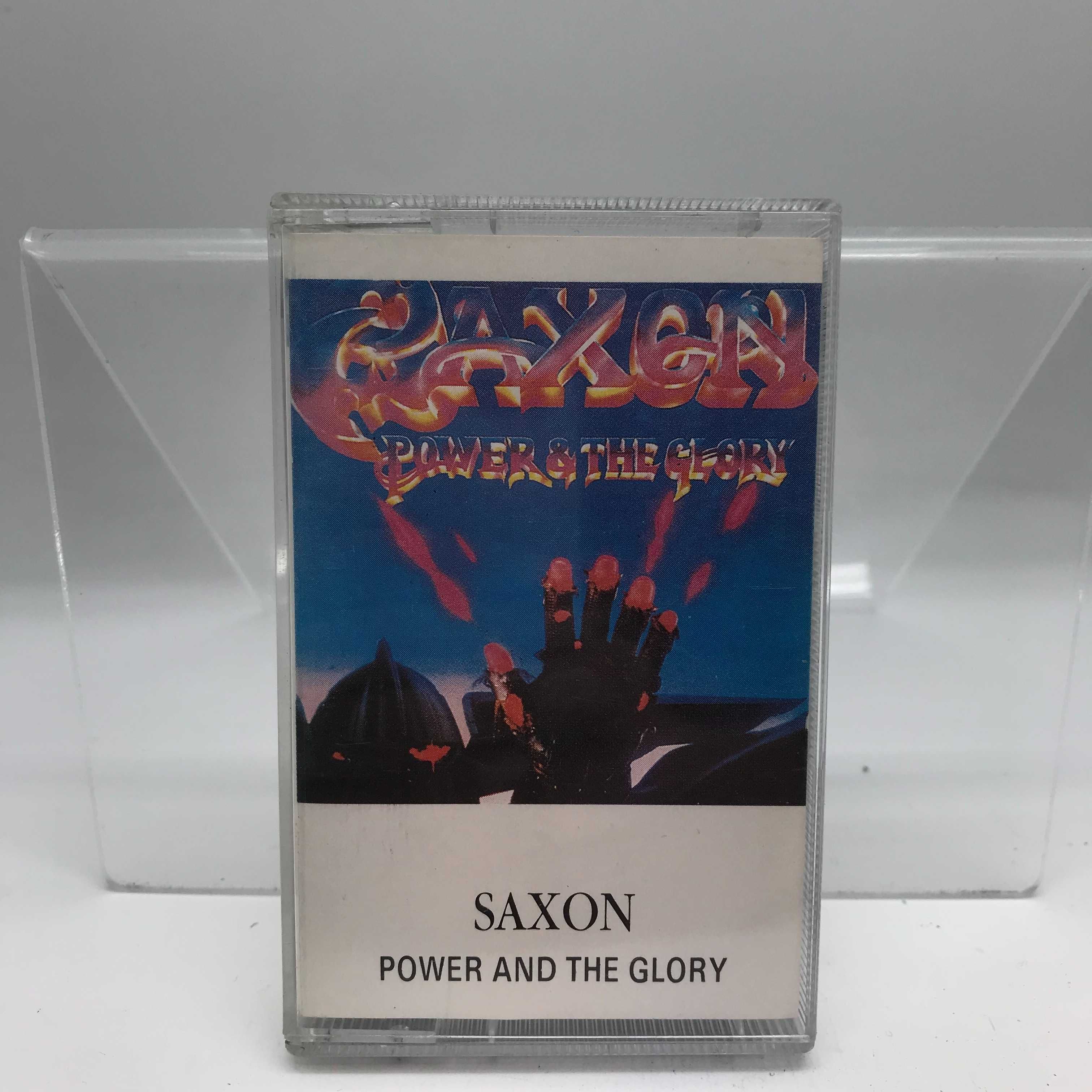 kaseta saxon power and the glory (3232)