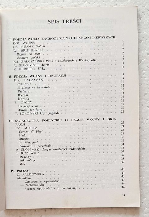 Opracowania lektur. Olszaniecka. Dziwisz. Szkoła średnia. Matura.