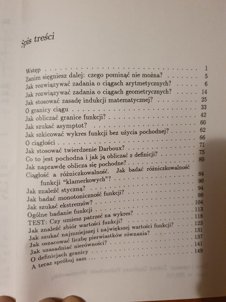 Jak rozwiązywać zadania - Analiza - Danuta i Marek Zakrzewscy