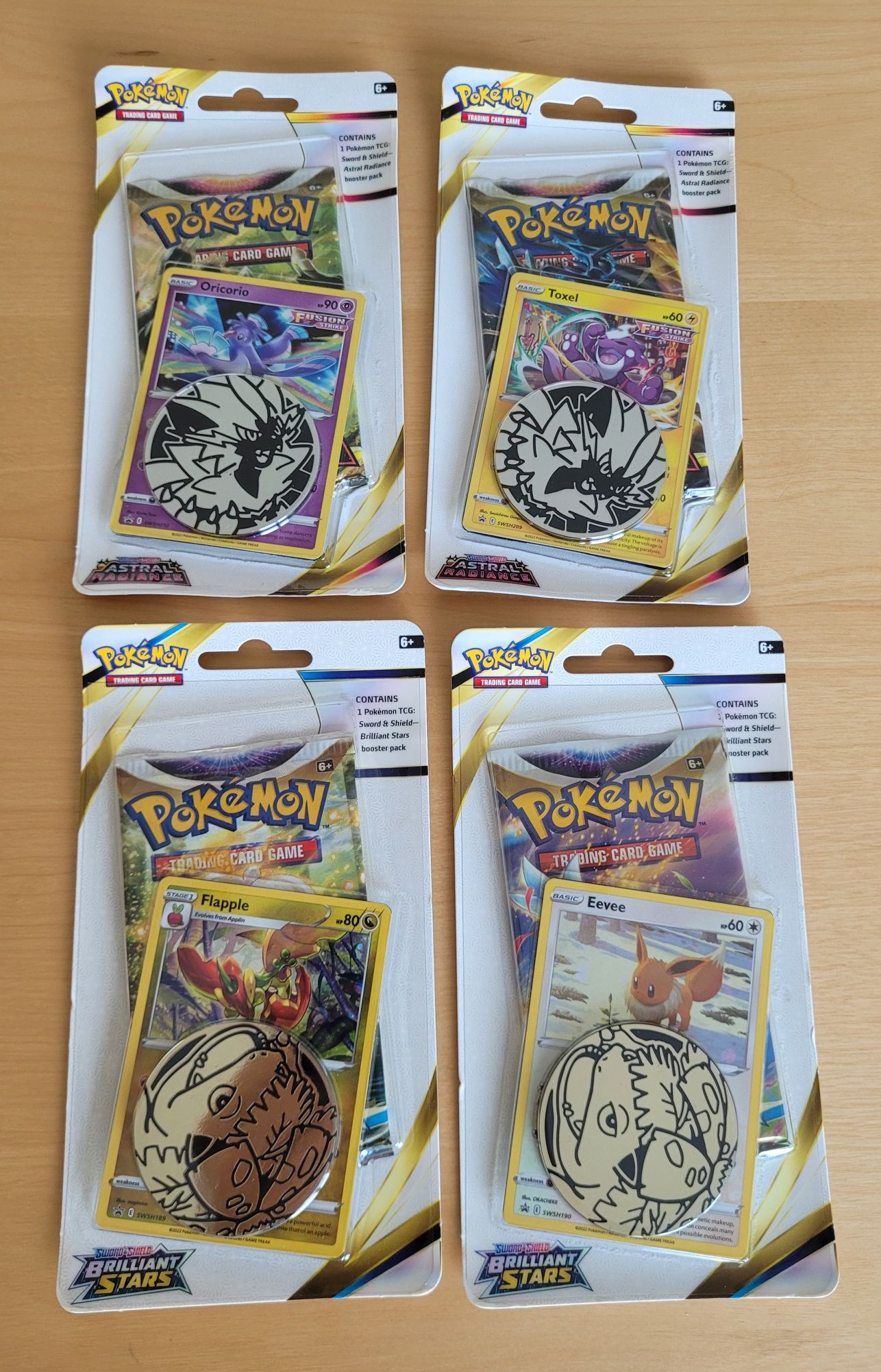 Pokemon - Pack-Blister EN e PT