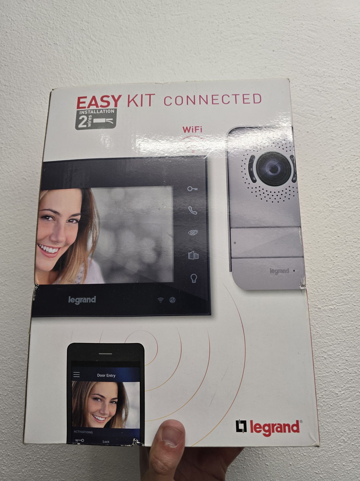 Legrand vídeo porteiro wifi SELADO NOVO