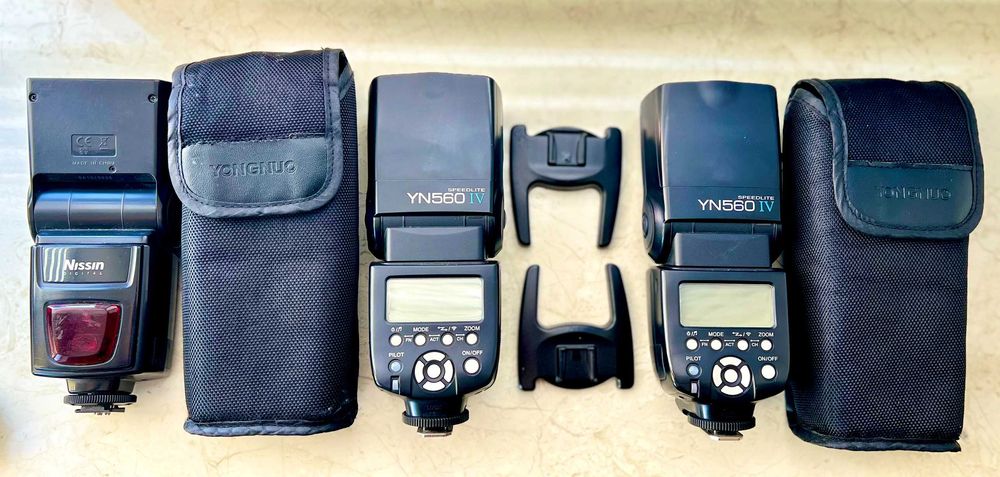 Спалахи yongnuo yn560 IV i nissin di622 mII для canon