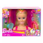 Barbie. HMD78 Głowa do stylizacji, neonowa tęcza