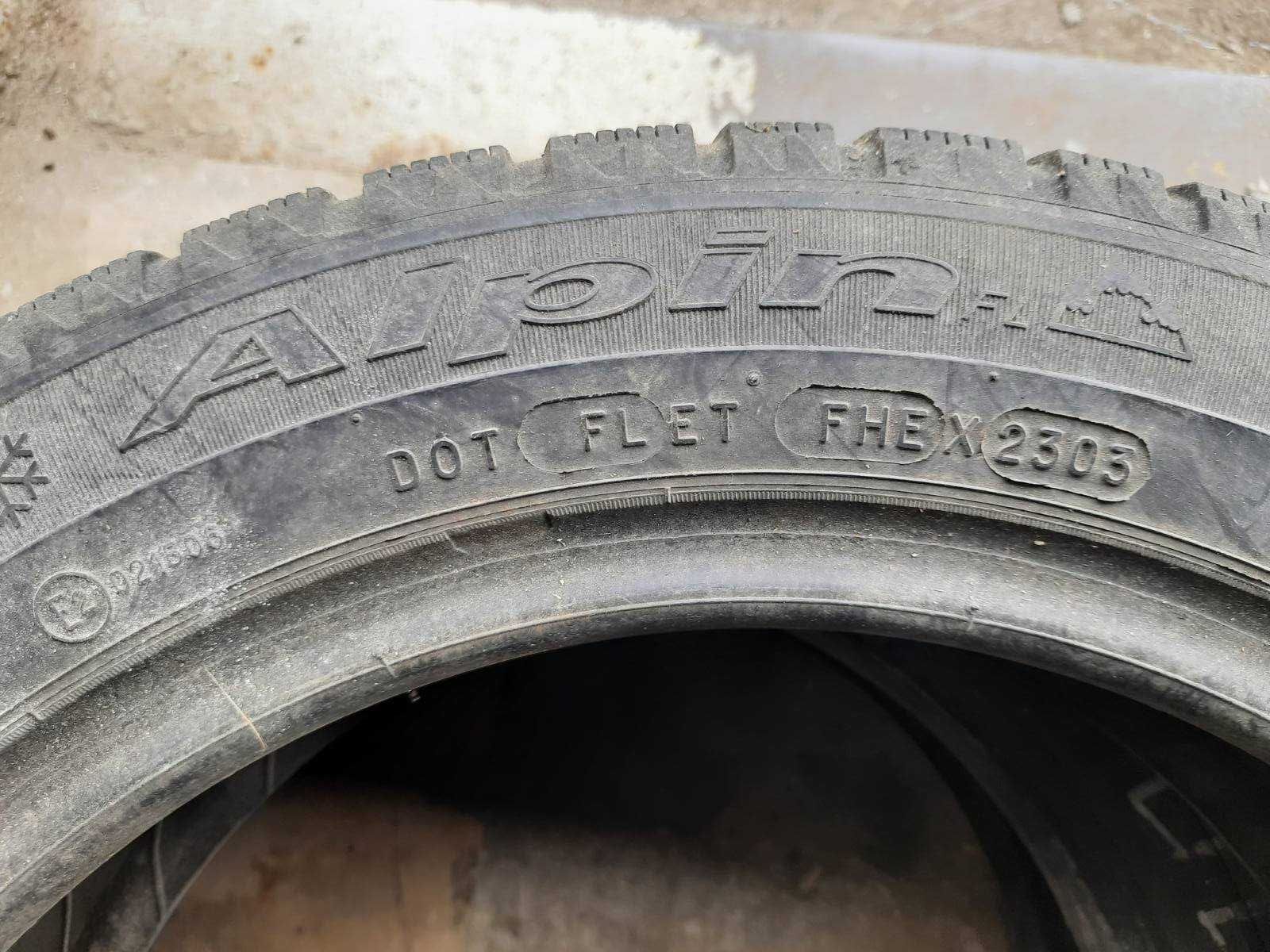 Автошини Michelin Alpin Fl 155/65 R15 77T 6мм Зимова Б/У