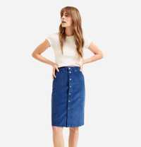 Everlane, saia de veludo