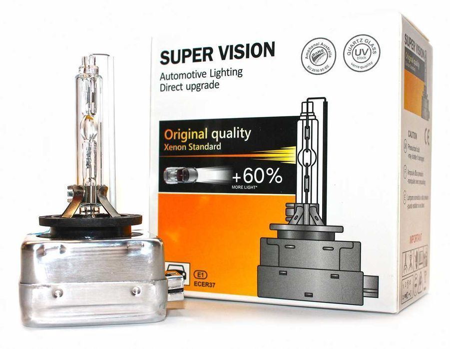 Лампа ксенонова D3S 35W Super Vision лампи бі ксенон штатні HID