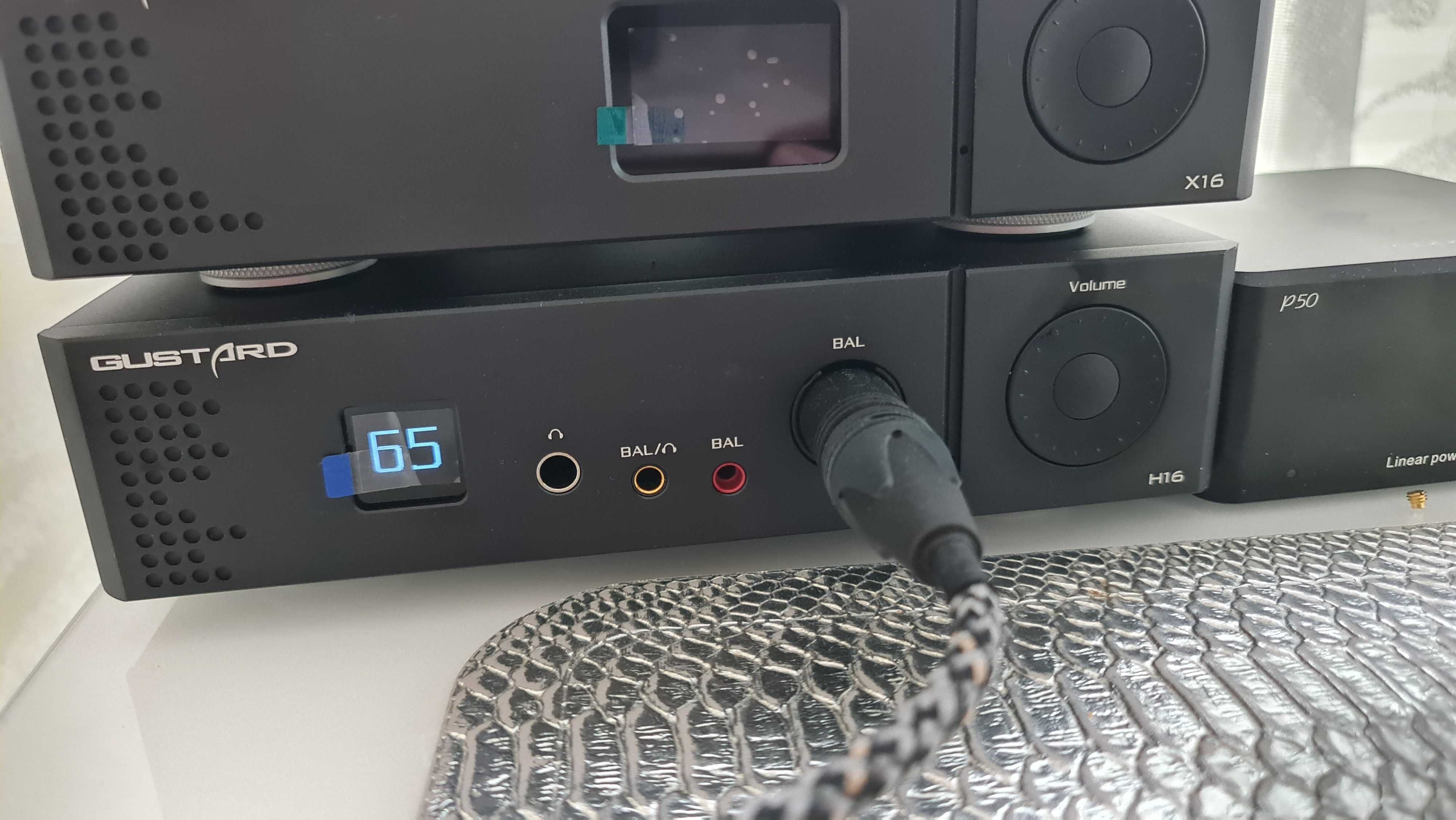 Gustard H16 HiFi wzmacniacz słuchawek Balanced Preamp XLR/RCA