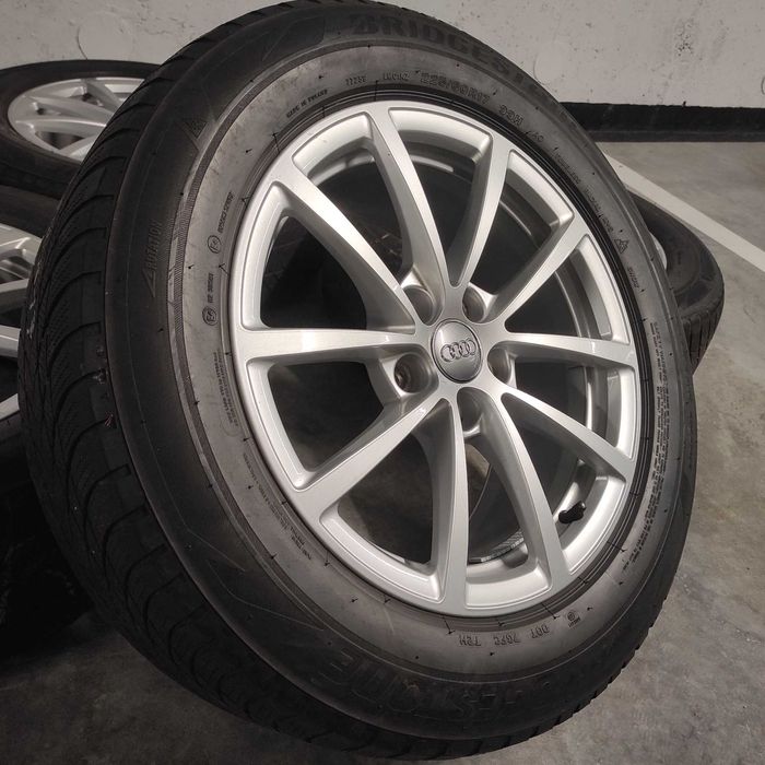 Koła Oryginalne Audi 17 cali | 5x112 | 225/60 | 4 sztuki - ALUFELGI