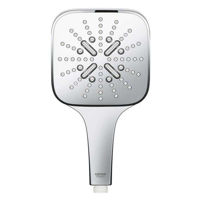 3-режимний ручний душ GROHE RAINSHOWER SMARTACTIVE 130 CUBE 26582000