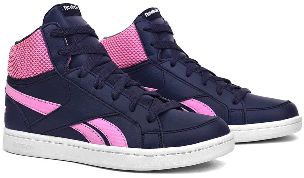 Buty za kostkę REEBOK ROYAL PRIME MID granatowo-różowe (CN4755) r.36,5