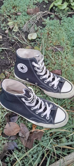 Кеди б/в Конверси Converse All Star Black Чорні  розмір 36.5