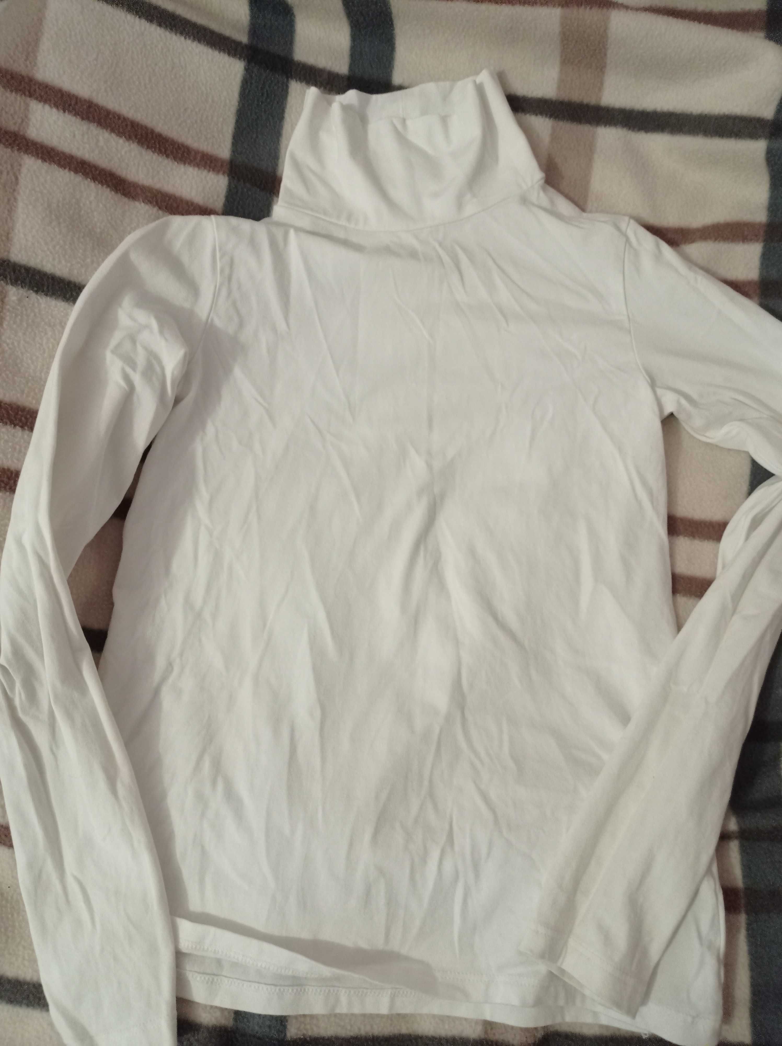 Біла блузка для дівч.на зріст 140
