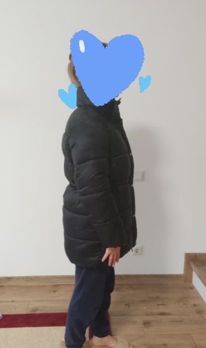 Куртка пальто зимова Mango після хімчистки