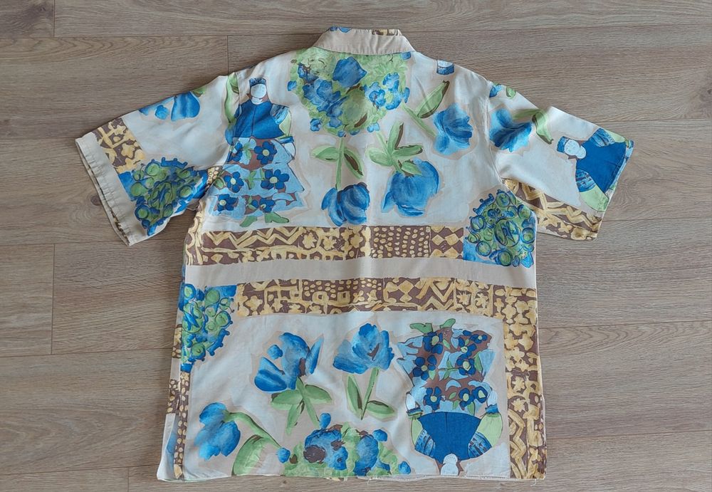 Today koszula vintage r.L-XL oversize, unisex, wiskoza