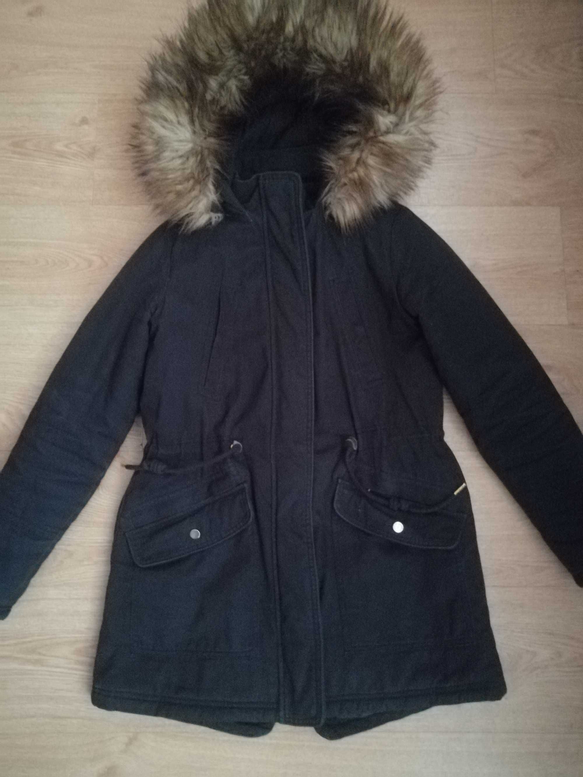 Kurtka parka PULL&BEAR M/wyprzedaż