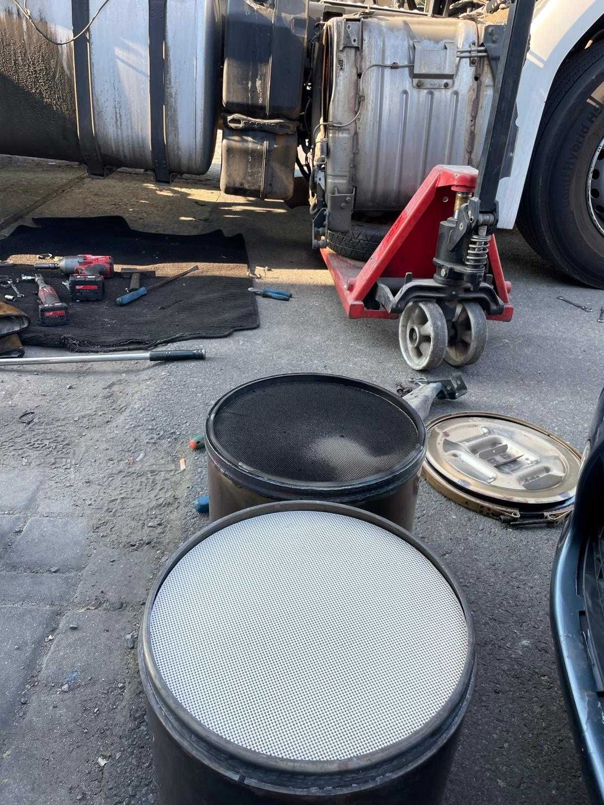 nowy wkład DPF SCANIA seria G i R Euro 6