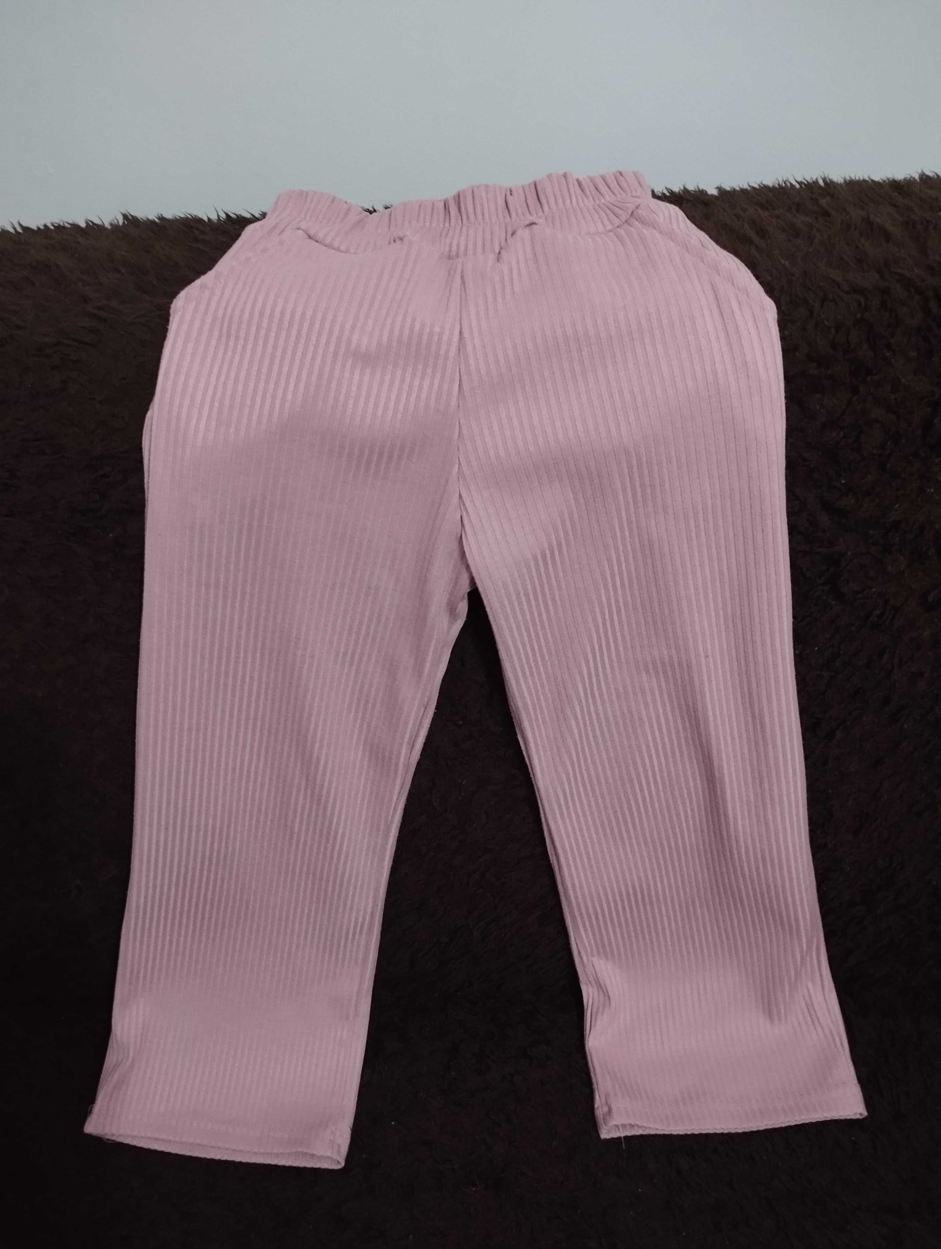 Bluzka elegancka r. 128 i spodnie