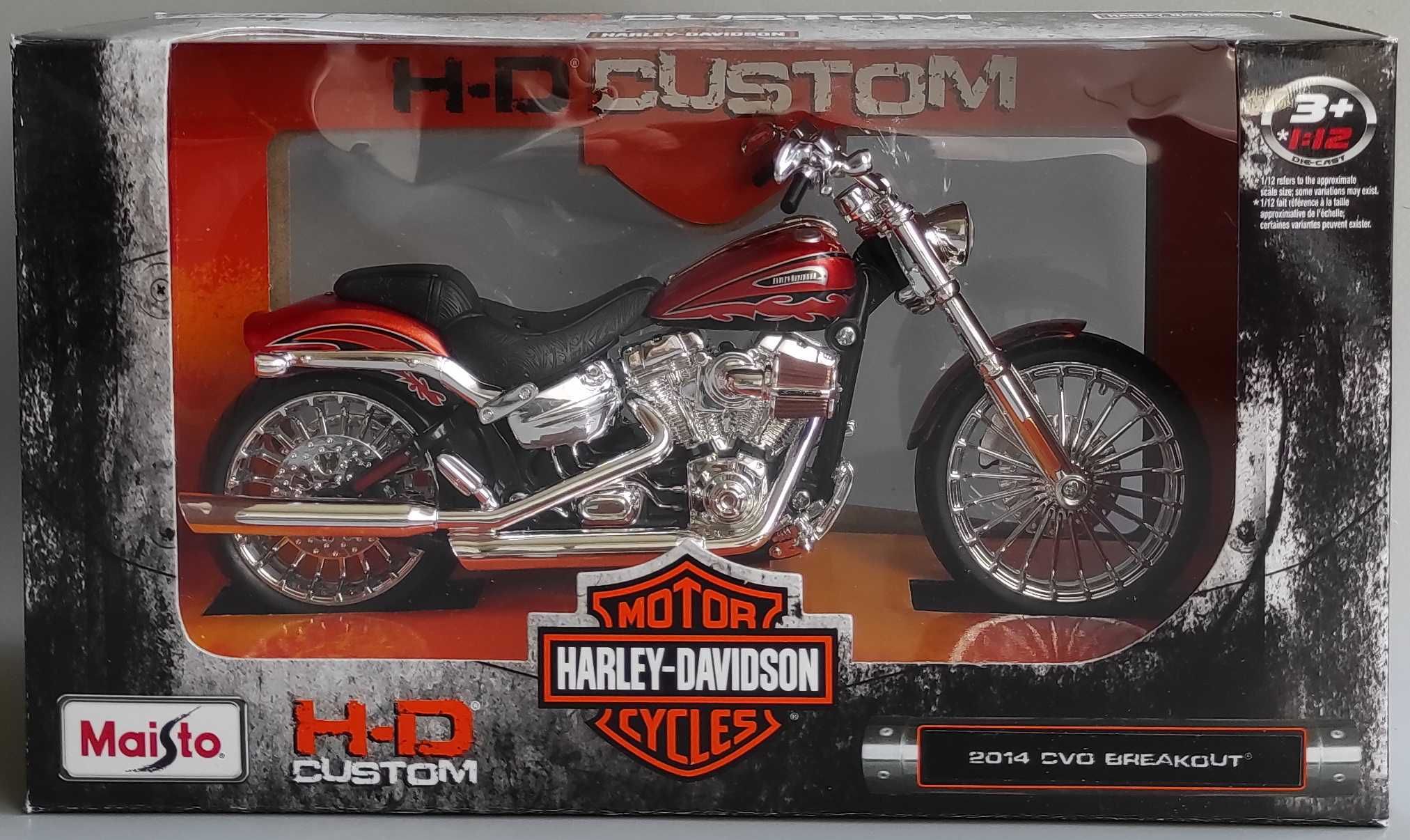 Модель "Harley-Davidson CVO Breakout 2014" 1/12 (Maisto)
