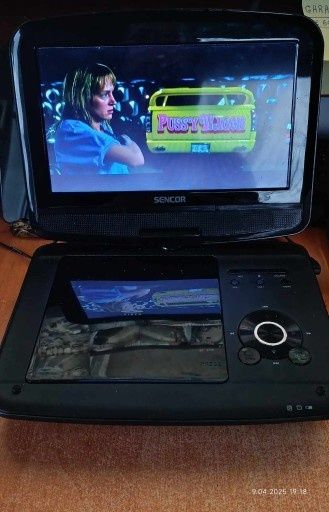 Przenośne DVD SENCOR SPV 7926T telewizor dekoder TV naziemne