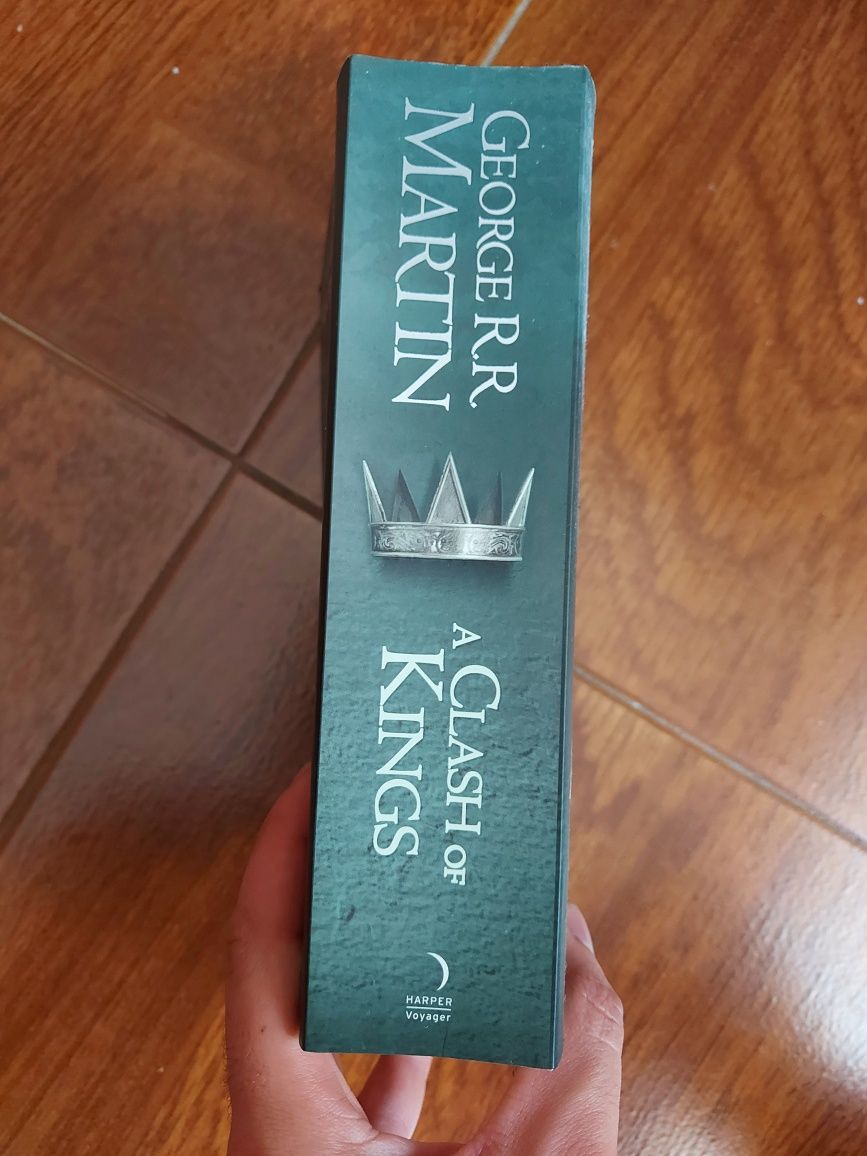 Livro Clash of Kings, de George RR Martin