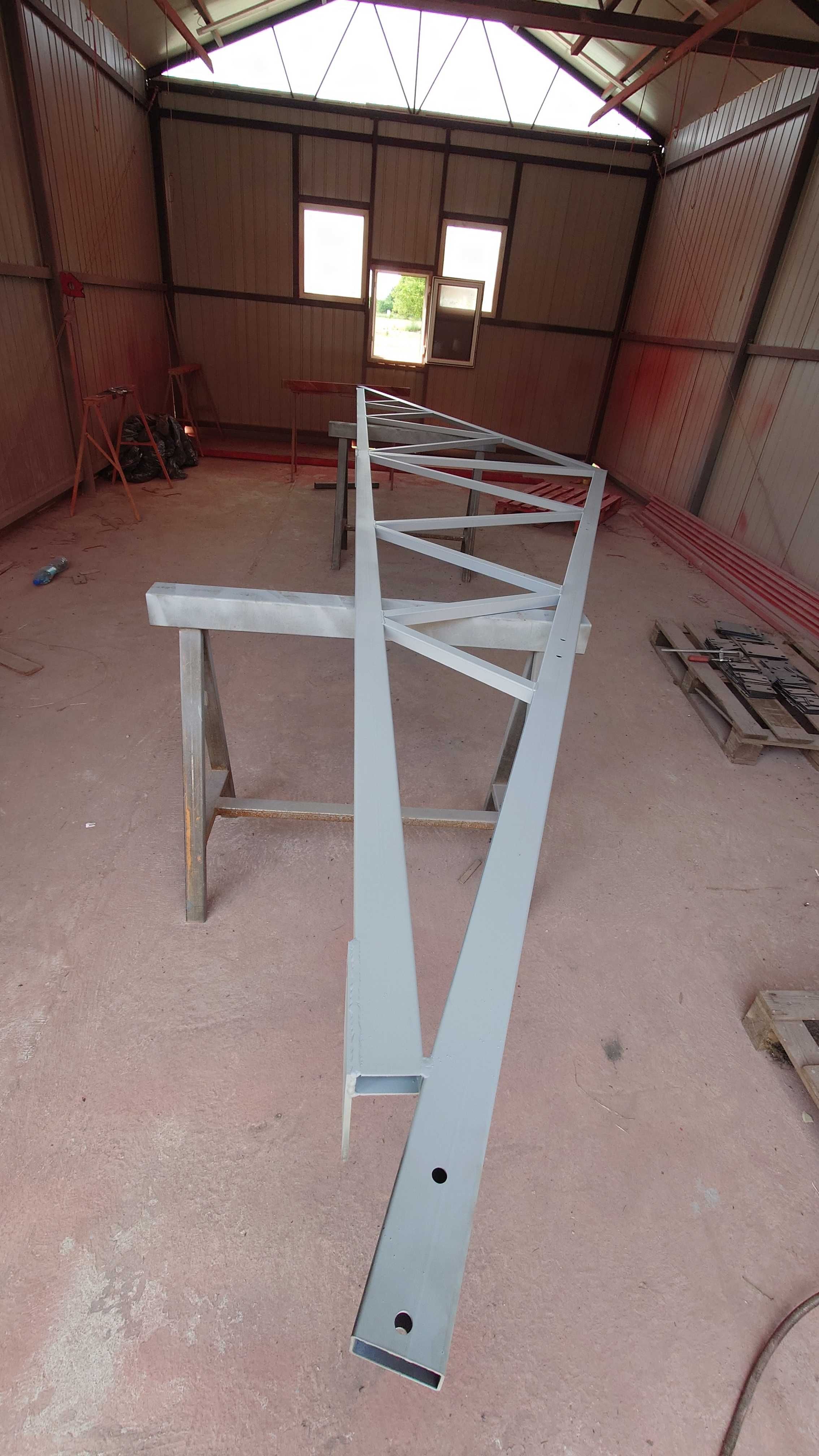 Konstrukcja stalowa 6x15m