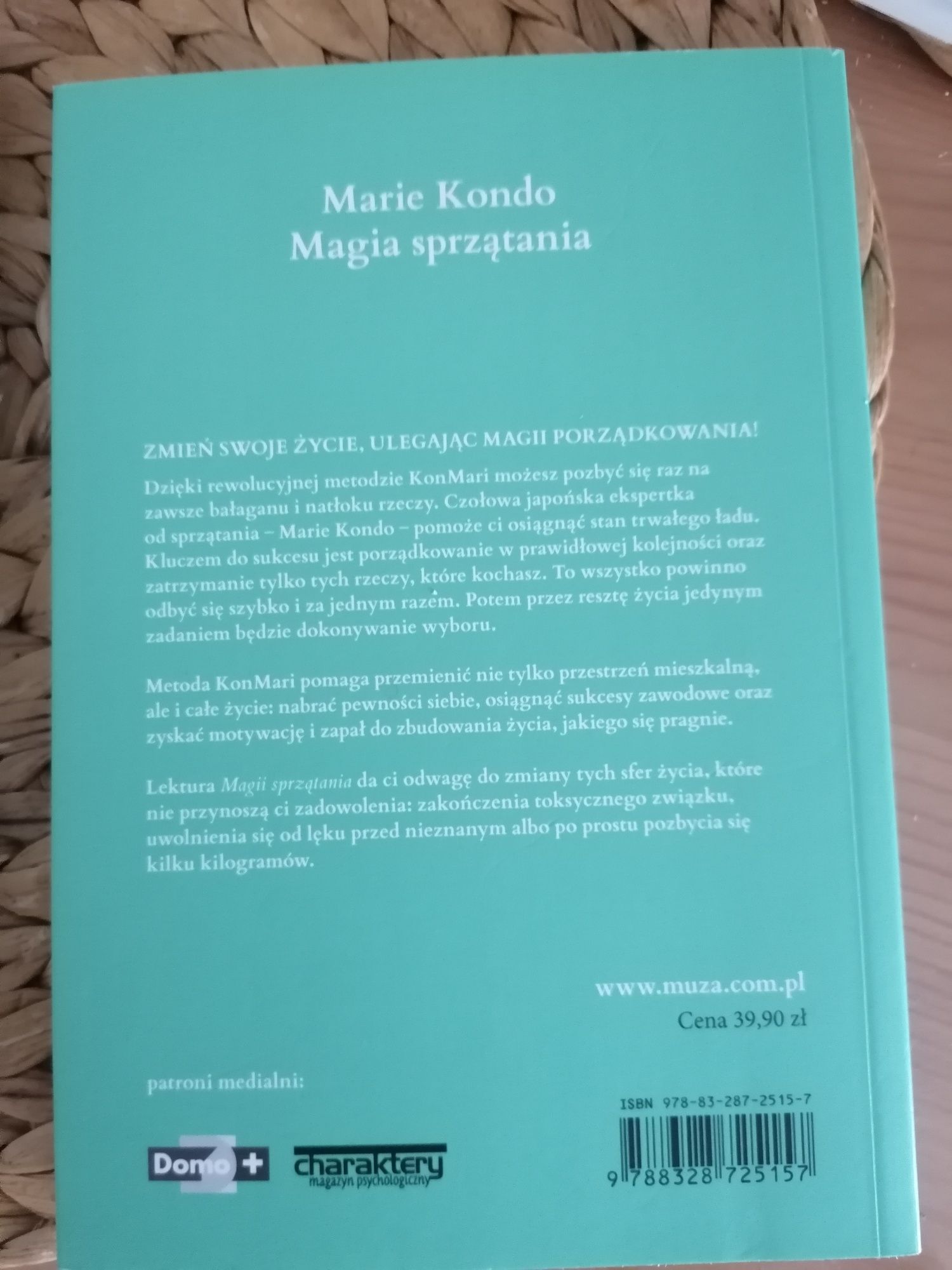 Książka Magia sprzątania Marie Kondo nowa wyd. 2023