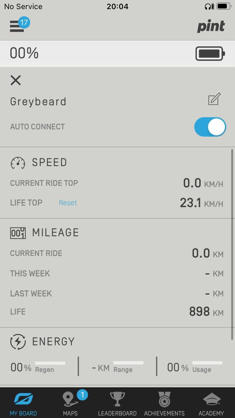 Onewheel Pint — Slate