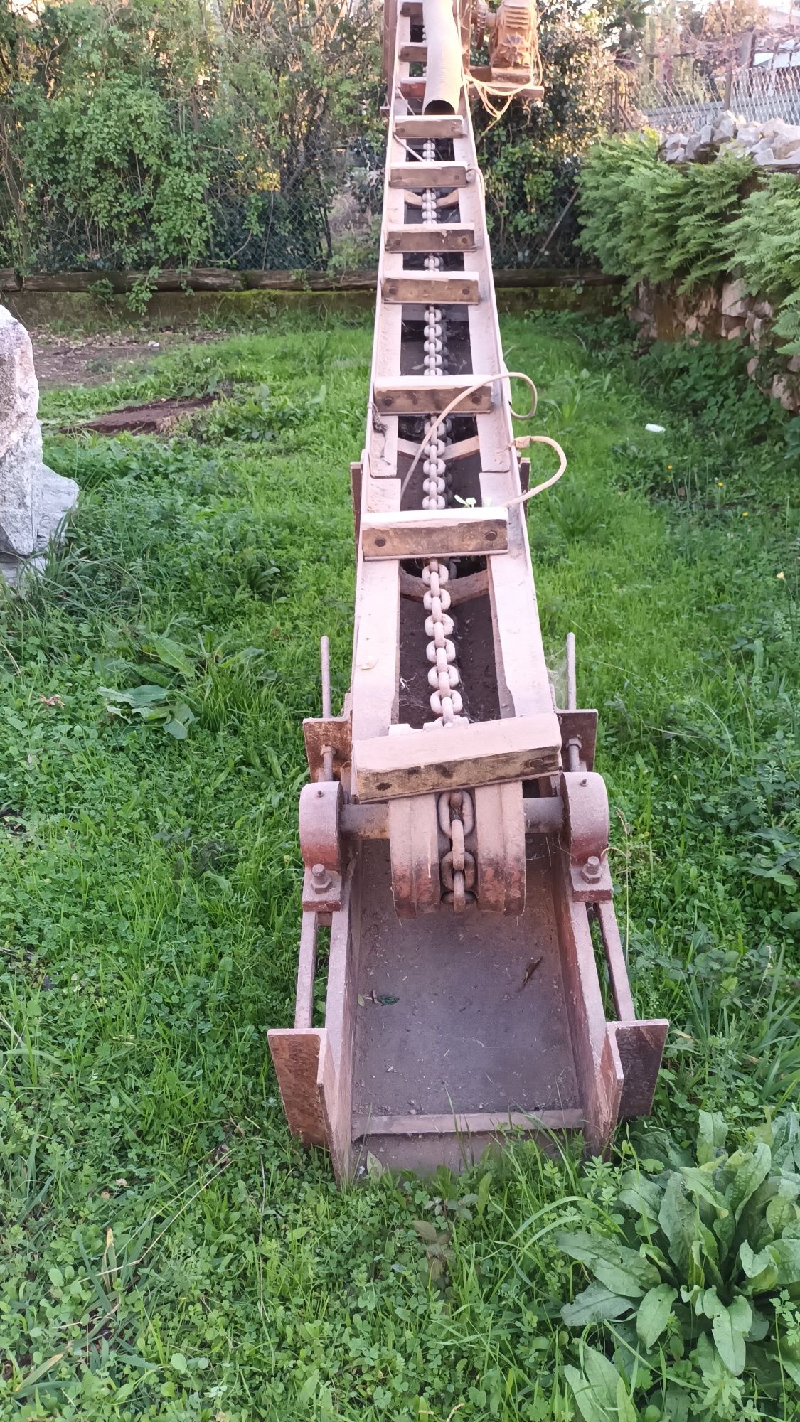 Tapete  transporte serrim - Redler 7.5mts