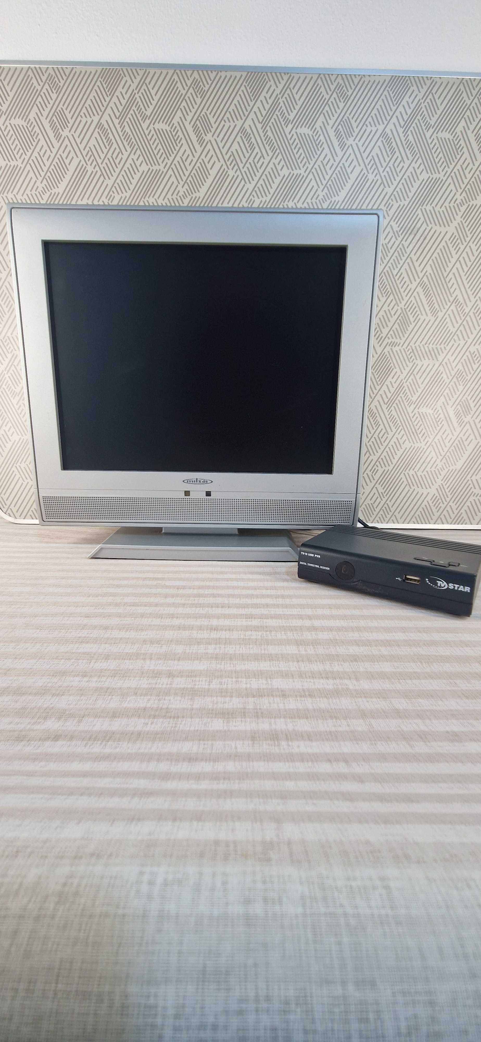 TV mitsai 15" com box Digital