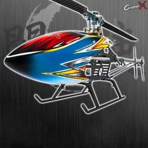 Troco-Heli FlybarLess CopterX CX450 Pro 3D;belt;Carbono;SEM ELETRONICA