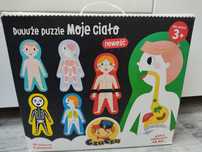 Duże puzzle Czu czu Moje ciało 3+