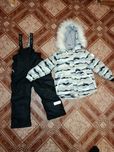 Зимовий комбінезон 104р Joiks, комплект штани + куртка.