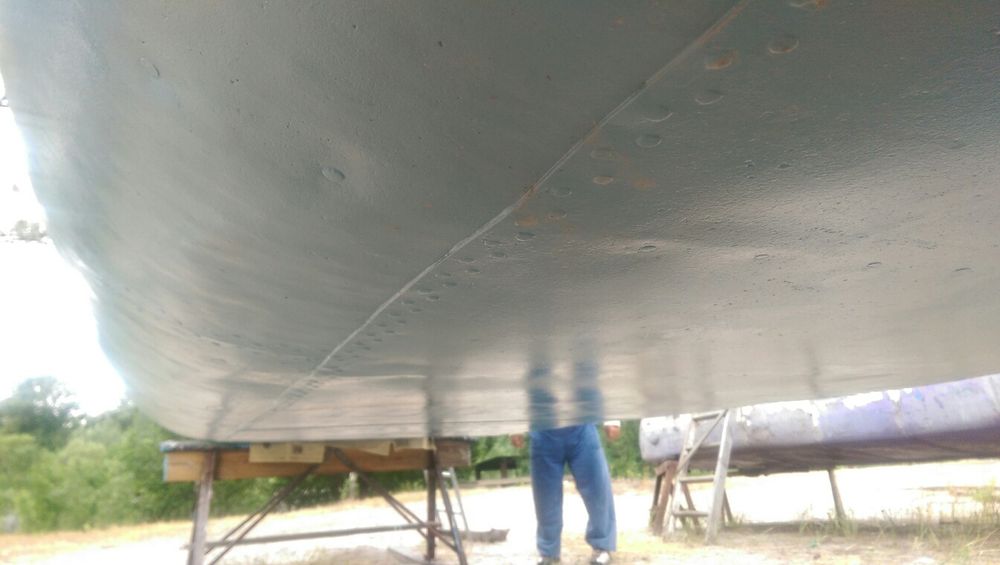 Катер металлический, 9м