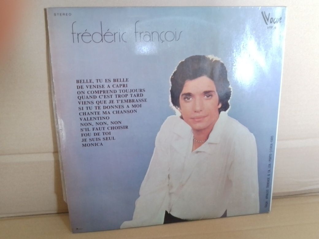 Frédéric François-Álbum de vinil 'Belle, tu és belle'