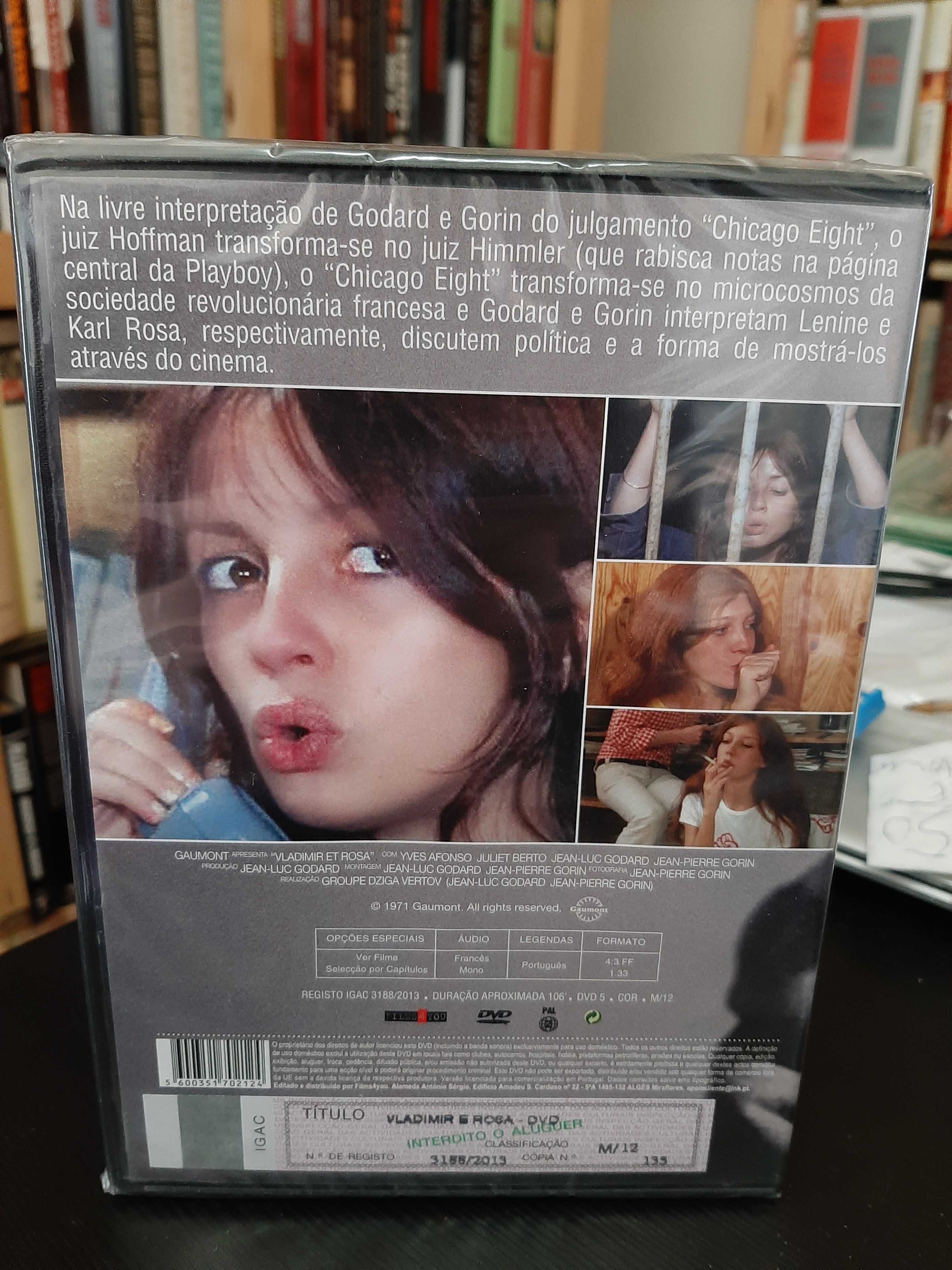 Jean-Luc Godard: Vladimir e Rosa - NOVO - SELADO - DVD
